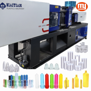 Haitian 120-ton Servo Injection Molding Machine (PET Specialized Barrel Screw)