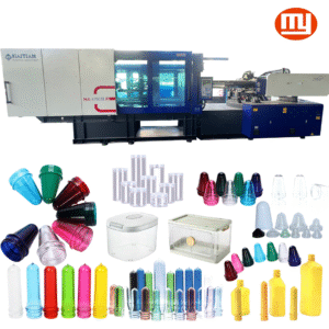 Used Haitian 470-ton Servo Injection Molding Machine (PET specialized barrel screw)