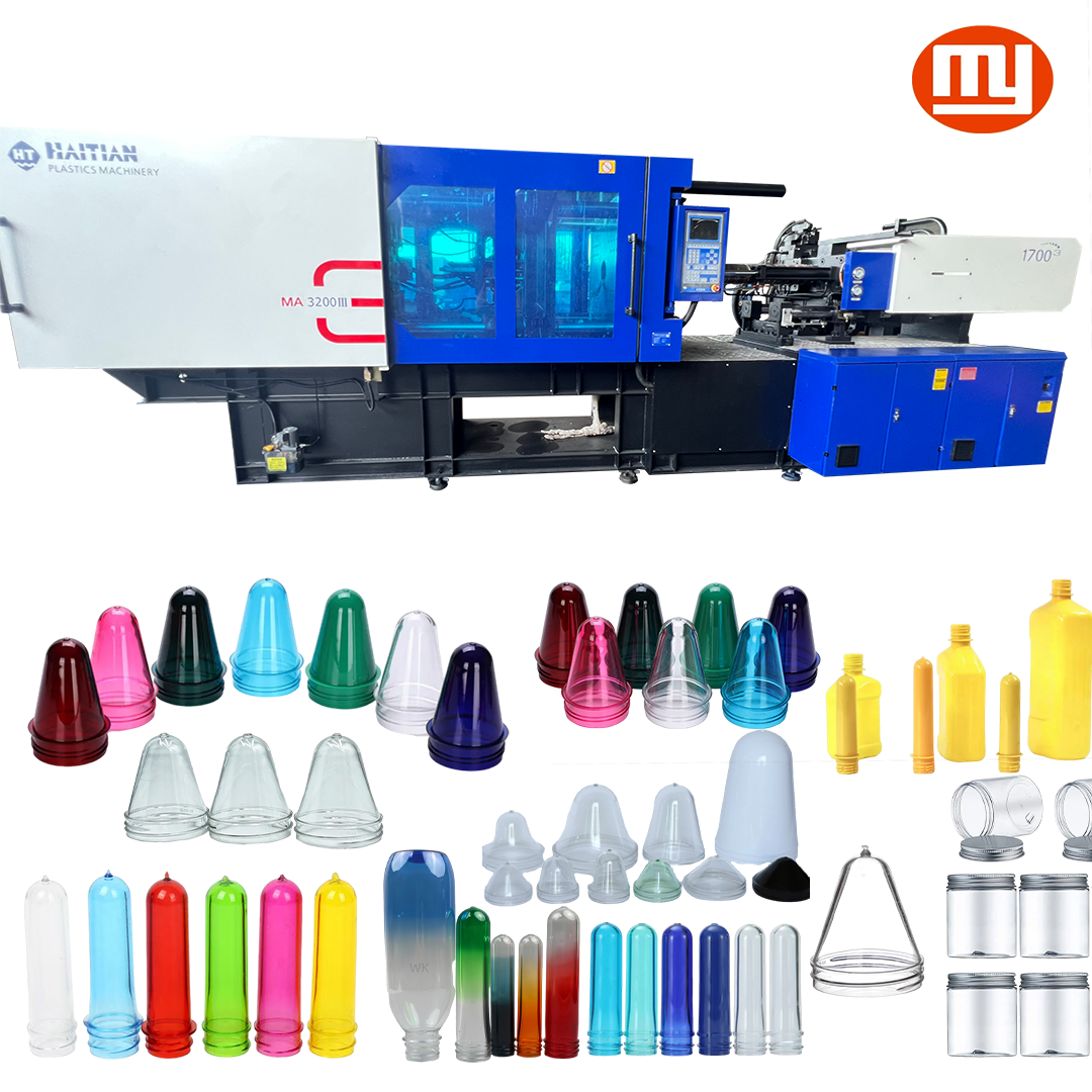 3200 Haitian 320-ton Injection Molding Machine (PET specialized barrel screw)