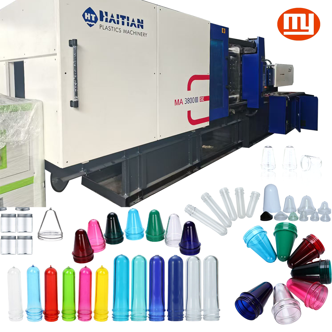 3800 Haitian 380-ton Injection Molding Machine (PET specialized barrel screw)